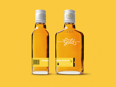 Wasatch Gold Syrup identity logo packaging