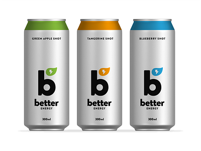 Better Energy Shots Brand Identity & Packaging brand identity packaging