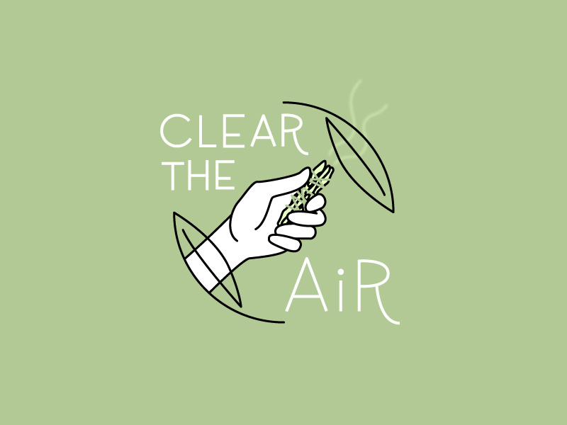 Sage freshstart sagesmudge badge typography handlettering lettering sage witchy 30daychallenge icon illustration drawing