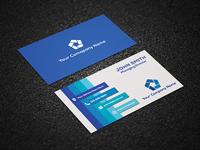 Corporate Business Card 300 dpi bc black blue business card card corporate business card creative business card green print vc visiting card