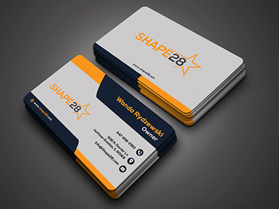 Corporate Business Card 300 dpi bc black blue business card card corporate business card creative business card green print vc visiting card