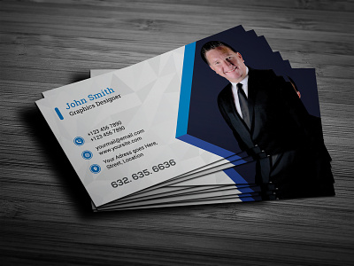 Business Card 300 dpi bc black blue business card card cmyk color corporate business card creative business card green modern business card modern card name card print qrcode template vc visiting card