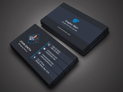 Business Card 300 dpi bc black blue business card card cmyk color corporate business card creative business card green modern business card modern card name card print professional business card qrcode template vc visiting card
