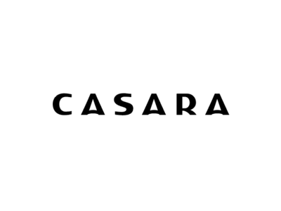 Casara Logo brand branding clean flat font identity logo modern typography