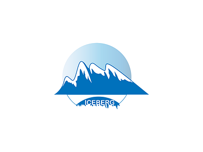Iceberg logo design symbol by Nudzejma Hanic on Dribbble
