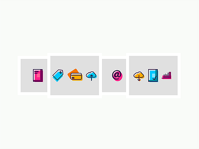 Feature Icons feature icons illustration illustrations