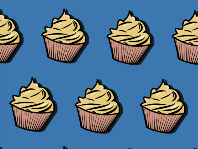 Cupcakes Mania adobe illustrator cupcake illustrator vector