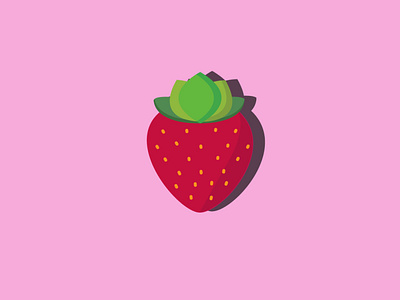 Strawberry adobe illustrator design graphic illustration illustrator strawberry vector