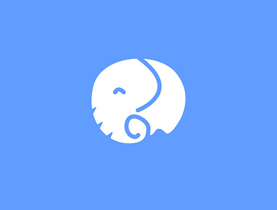 Dumblue blue design elephant graphic illustration illustrator vector vector art