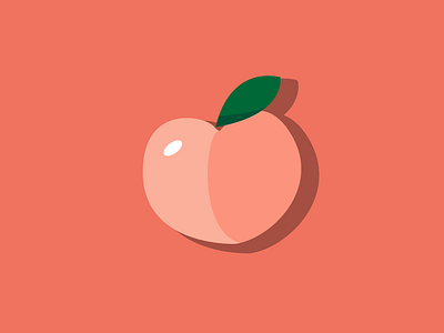 Minimalist 3 design graphic illustration minimalist peach vector