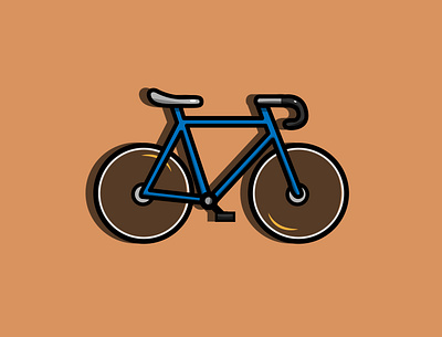 Ride my bicycle adobeillustator bike design graphic illustration illustrator vector vector art