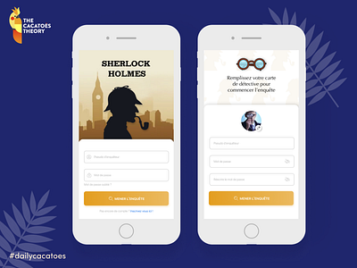 Daily Cacatoes #1 daily dailycacatoes design illustration illustrator iphone screen ui uidesign