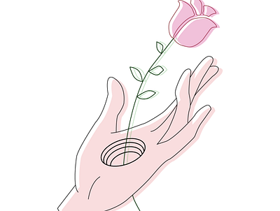 Roses design hand rose tattoo