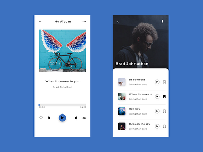 Music App Design