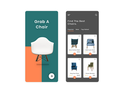 Chair App Design