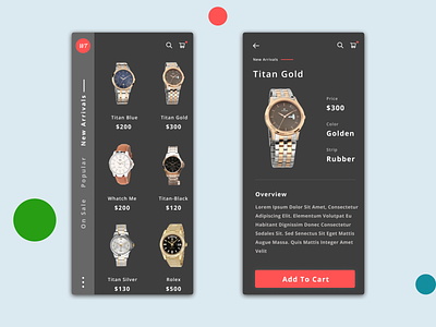 Watch App Design