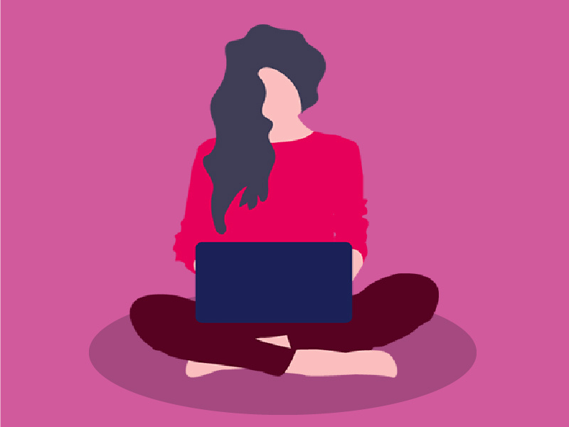 Working Girl branding digital 3d vector artistic artdesign flat webdesign inspiration illustrator graphic illustration design art