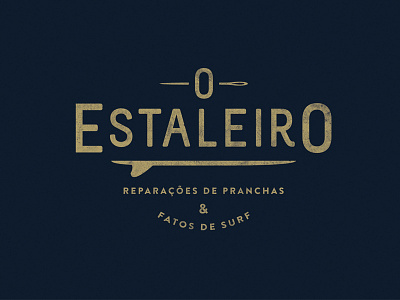 O Estaleiro brand branding design graphicdesign identity logo logoideas monogram stationery