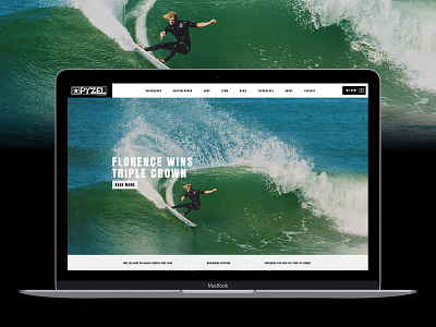 Pyzel Surfboards Website digitaldesign surf surfboards