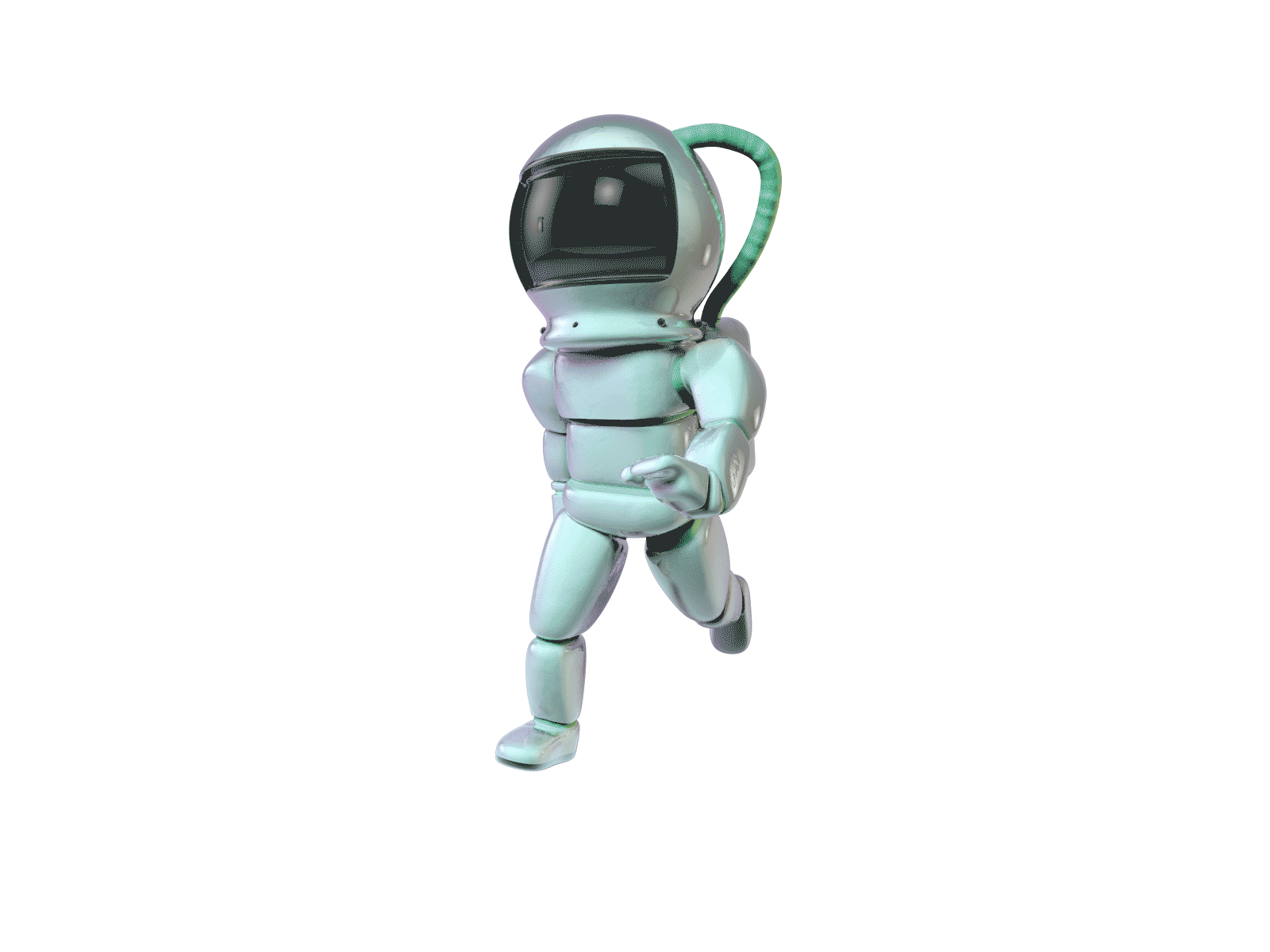 Astronaut animation astronaut c4d character design cinema4d design motion animation space walkcycle