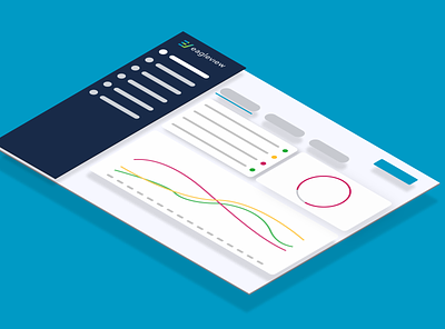 EagleView Dashboard design systems figma isometric ux