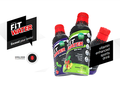 FitWater Product and Site