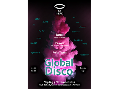 De Kerk Poster Global Disco