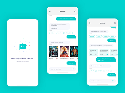 Chat Bot - AutoBOT bot chat chat app chat bot chatbot ios iphone iphone app mobile app mobile ui sketch