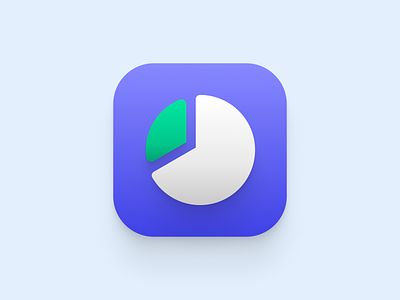 Cashflow App Icon 3d icon app icon application icon big sur big sur style icon