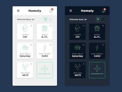 Daily UI #021 | Home Monitoring Dashboard app design apps design dashboard home monitoring apps user experience user interface