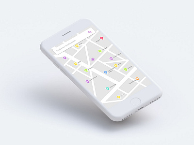 Maps Apps designs, themes, templates and downloadable graphic elements ...