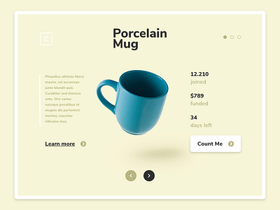Daily UI #032 | Crowdfunding Campaign