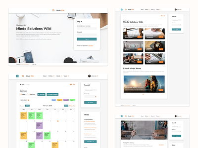 Redesign Internal Office Website bootstrap dashboard dashboard design dashboard ui flat design landing page redesign redesign concept user experience user interface website design