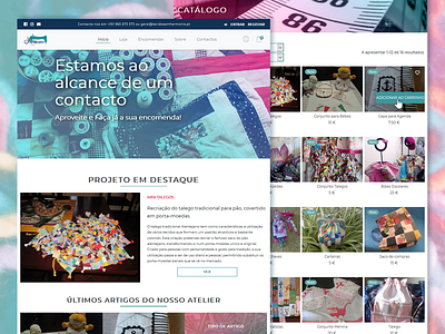 Tecidos em Harmonia - Website