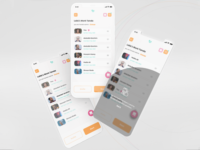 Tanda concept design graphic design rearrange ui