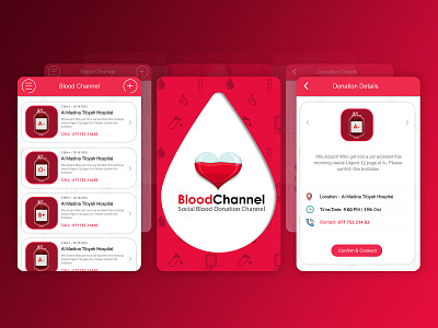 Blood blood app uiux