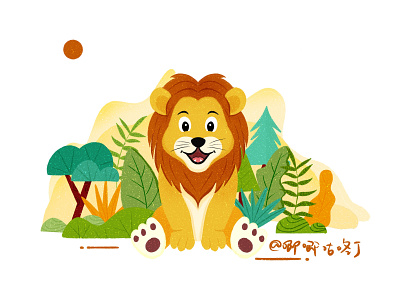 Lion illustration