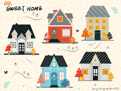 SWEET HOME illustration