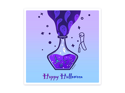 Happy Halloween illustration