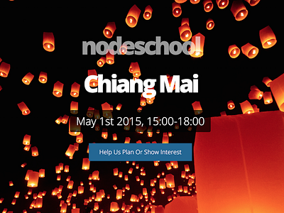 NodeSchool - Chiang Mai