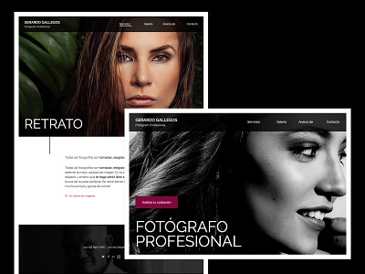 Gerardo Gallegos illustrator ui ux design web web design website design