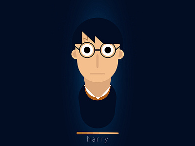 Harry character cursed dark design harry harry potter illustration magic movies