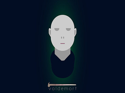 Voldemort character cursed dark design harry harry potter illustration magic movies voldmort wizard