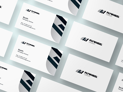 Business Card design for Flywheel Carwash