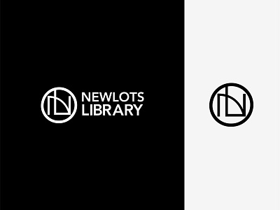 NewLots Library Logo branding design letters library logo logo design logos mark modern portfolio