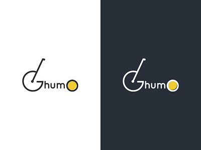 Ghumo Logo Design branding coming soon concept concept design design homepage design illustration landing page logo marketing ui vector