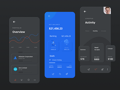 Neumorphic Credit Card Manager App Concept