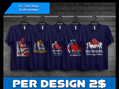 50+ T-shirt Design Bundle Packages For My Client