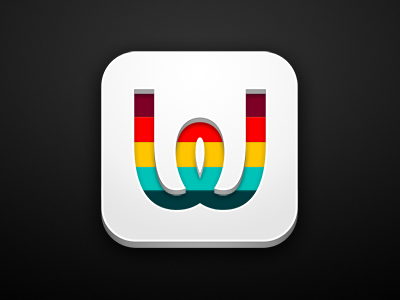 Wiselist Logo app icon colors icon iphone icon logo wiselist