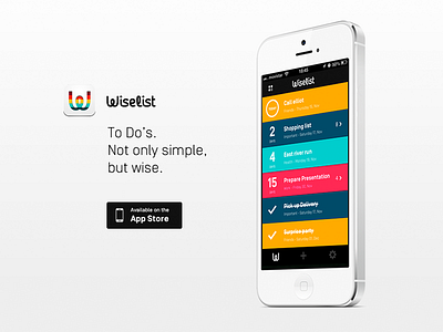 Wiselist App – Website